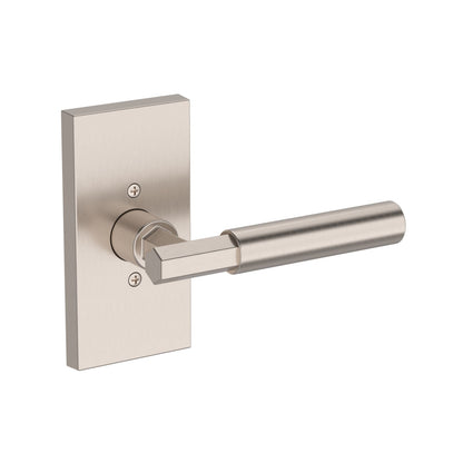 Baldwin Reserve Riddling Lever, Contemporary 5" Rose, Satin Nickel