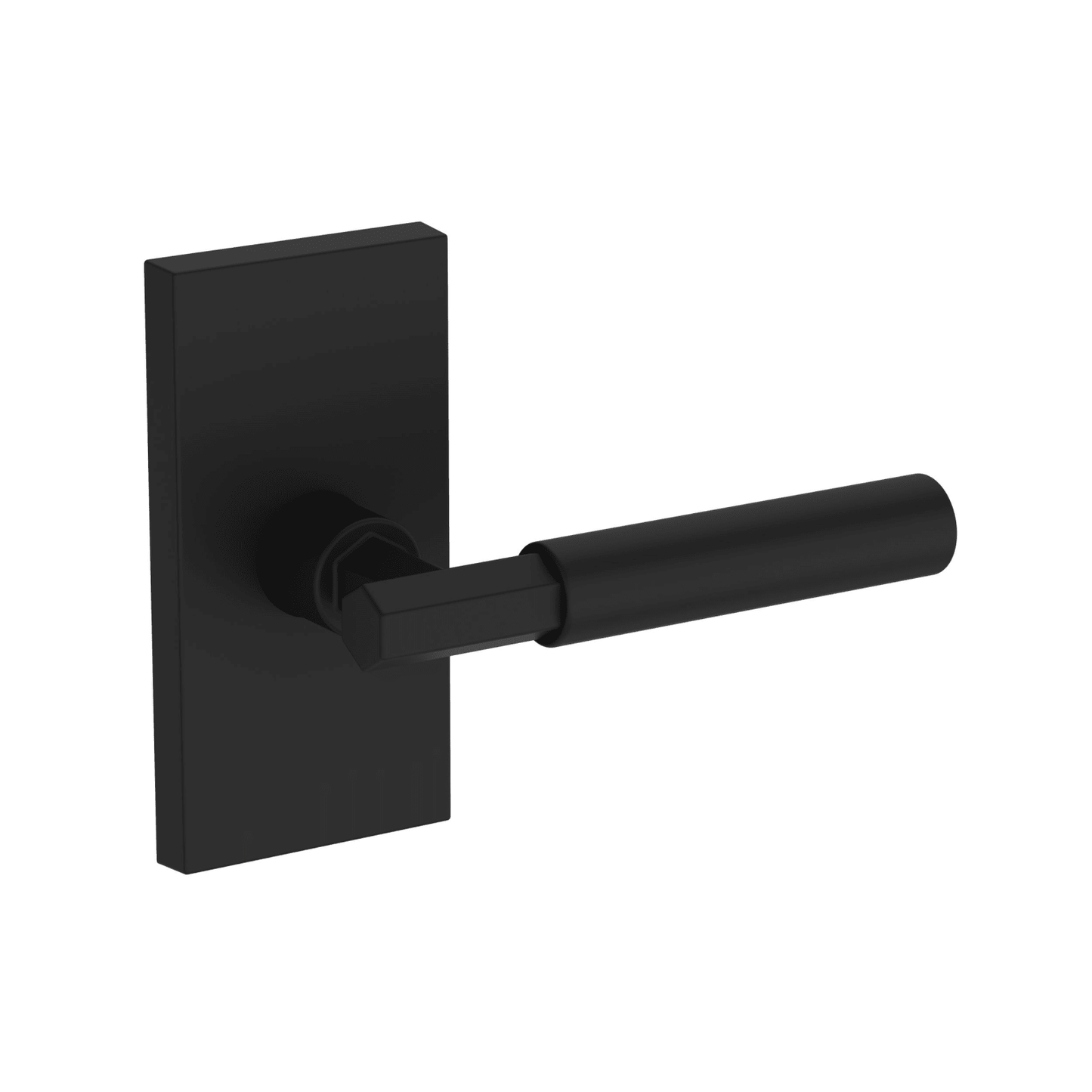 Baldwin Reserve Riddling Lever, Contemporary 5" Rose, Satin Black