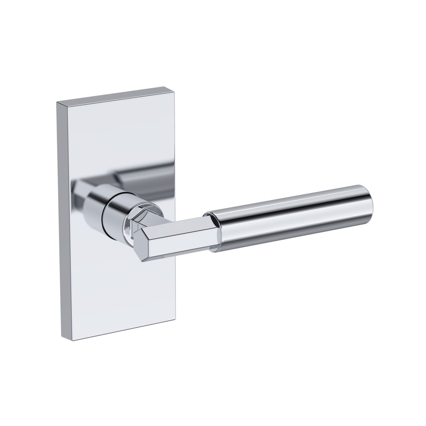 Baldwin Reserve Riddling Lever, Contemporary 5" Rose, Polished Chrome