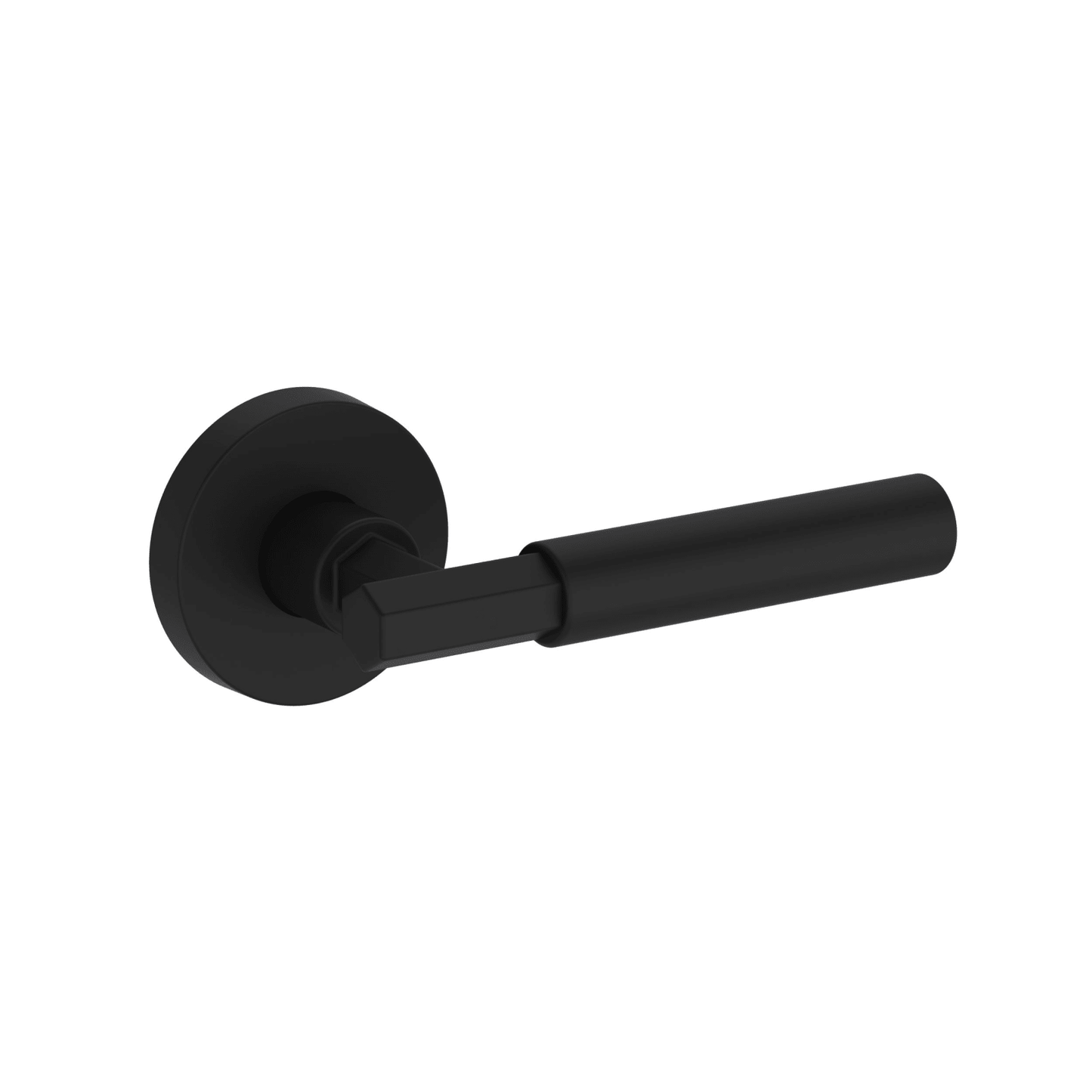 Baldwin Reserve Riddling Lever, Contemporary Round Rose, Satin Black