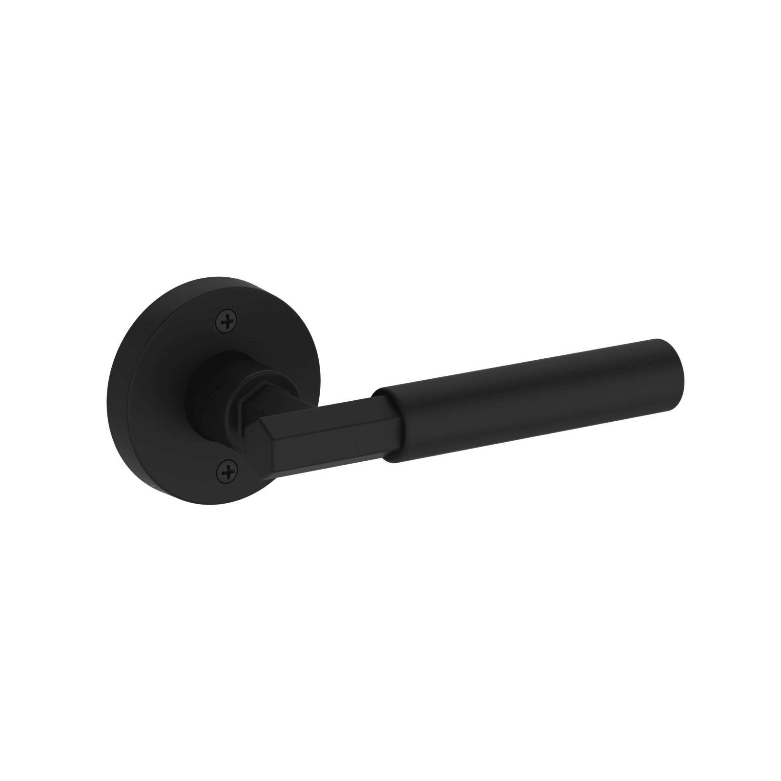 Baldwin Reserve Riddling Lever, Contemporary Round Rose, Satin Black