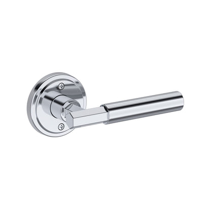 Baldwin Reserve Riddling Lever, Stepped Round Rose, Polished Chrome