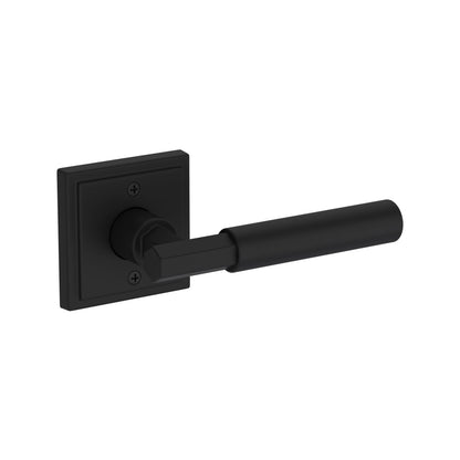 Baldwin Reserve Riddling Lever, Stepped Square Rose, Satin Black