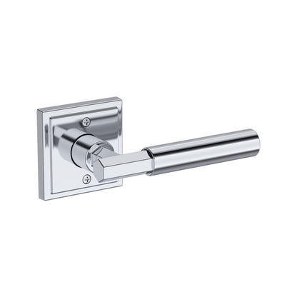 Baldwin Reserve Riddling Lever, Stepped Square Rose, Polished Chrome