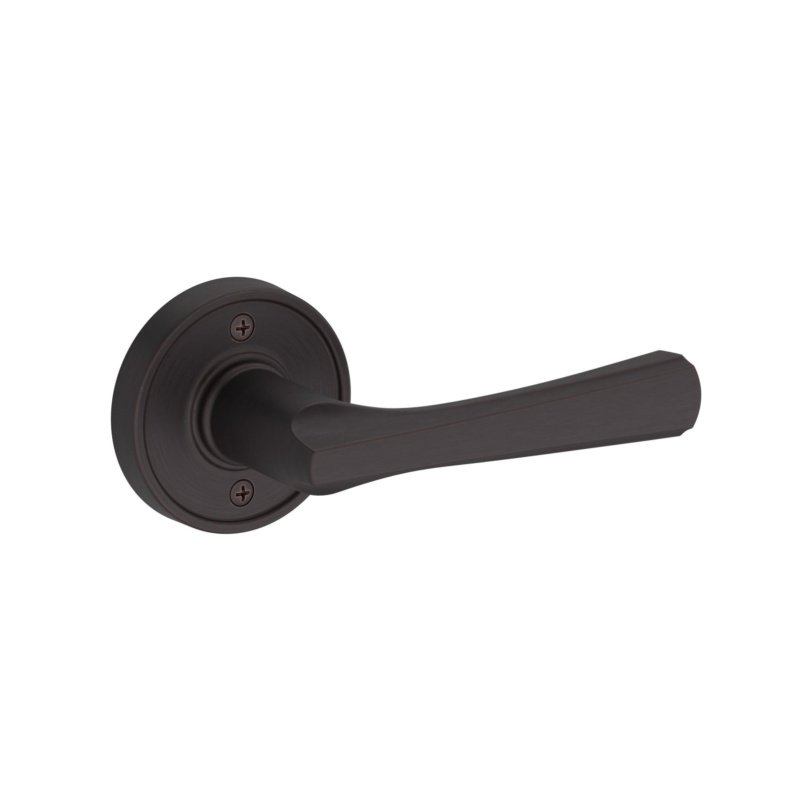 Baldwin Reserve Wyndcliff Lever, Recessed Round Rose, Venetian Bronze