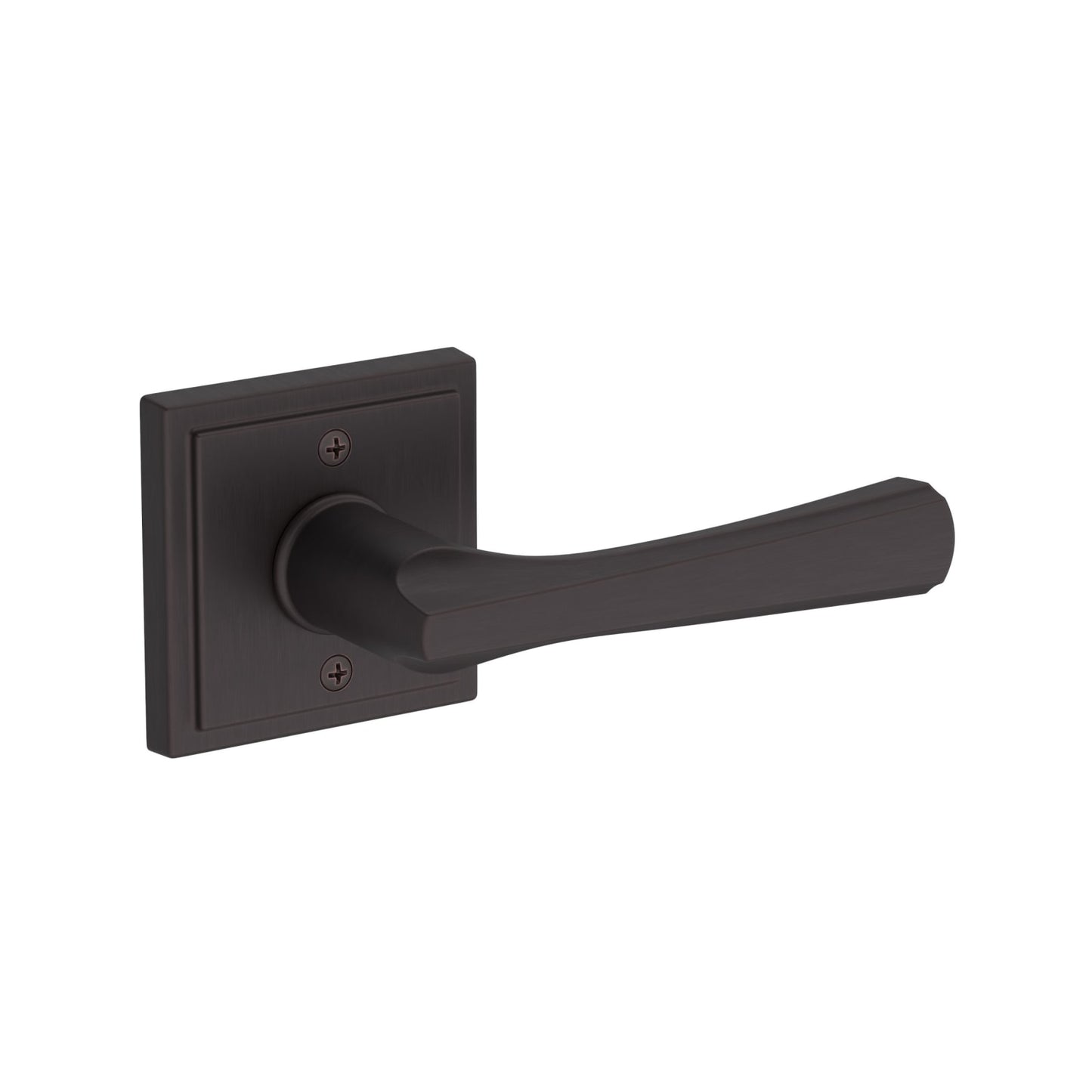 Baldwin Reserve Wyndcliff Lever, Stepped Square Rose, Venetian Bronze