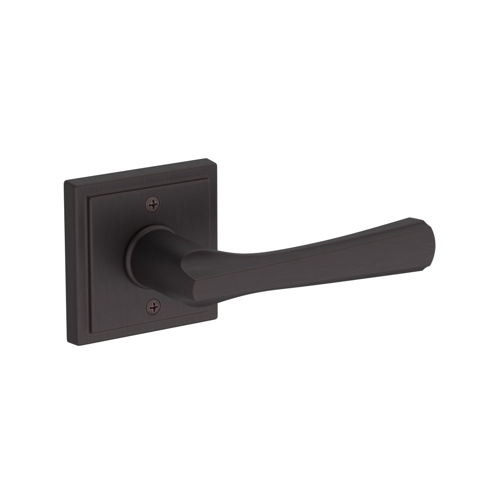 Baldwin Reserve Wyndcliff Lever, Stepped Square Rose, Venetian Bronze