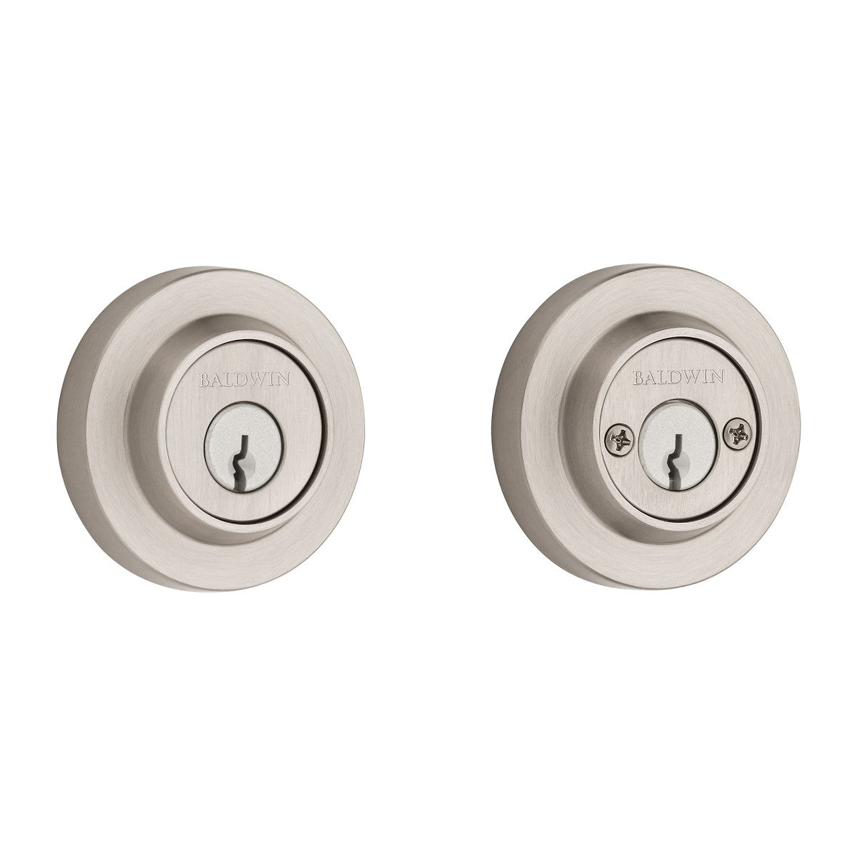 Baldwin Reserve Contemporary Round Deadbolt - finish 150
