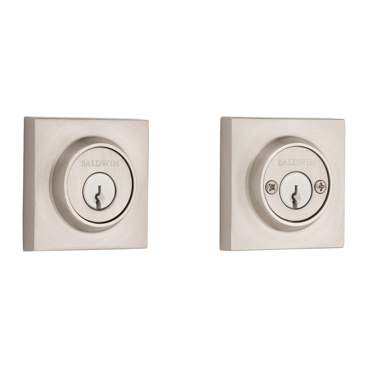 Baldwin Reserve Contemporary Square Deadbolt - finish 150