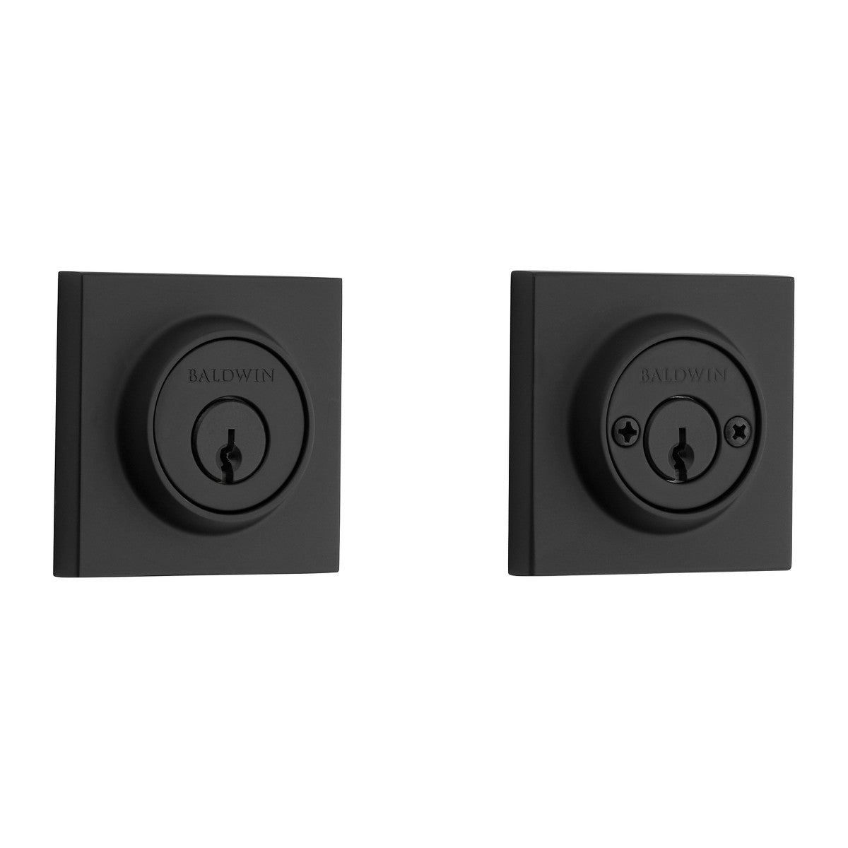 Baldwin Reserve Contemporary Square Deadbolt - finish 190