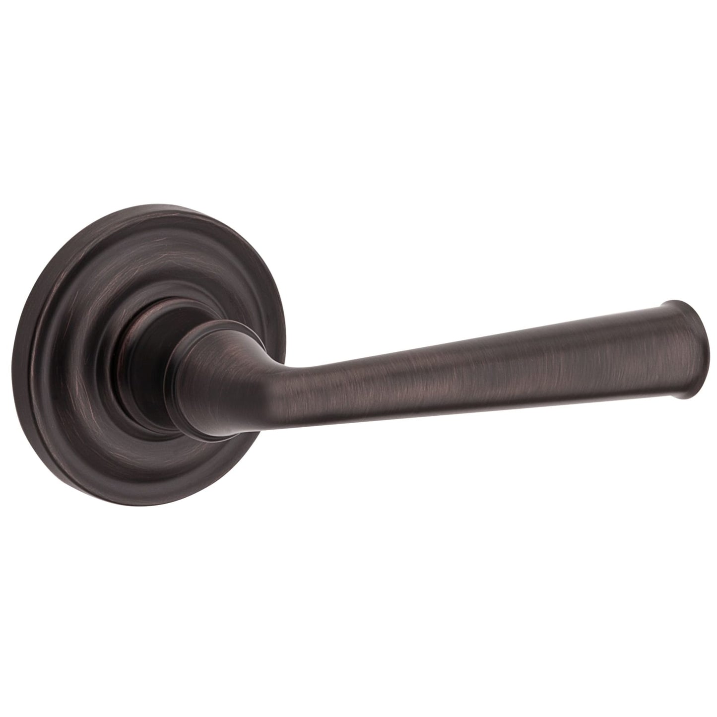 Baldwin Reserve Federal Lever, Contemporary 5" Rose, Venetian Bronze