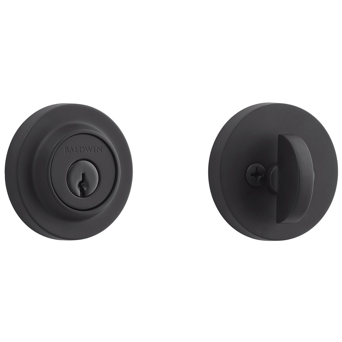 Baldwin Reserve Contemporary Round Deadbolt - finish 190