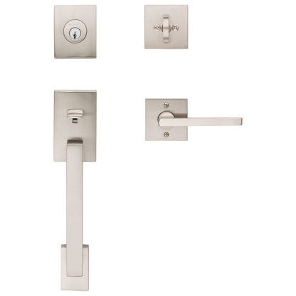 Baldwin Reserve La Jolla Handleset in Satin Nickel