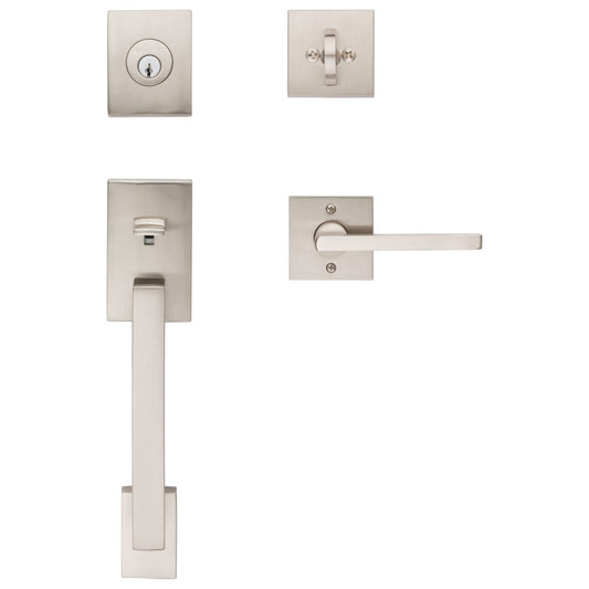 Baldwin Reserve La Jolla Handleset in Satin Nickel