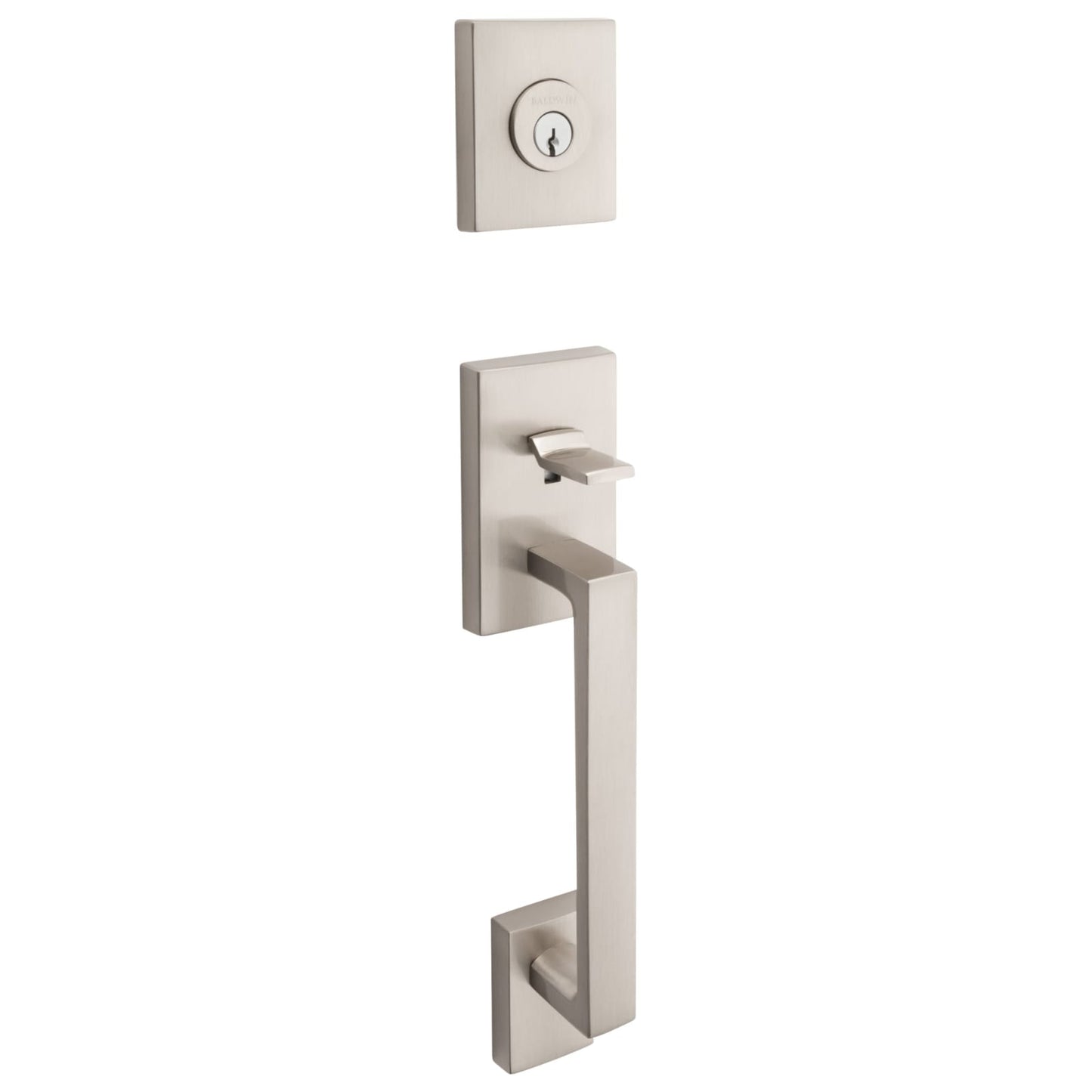 Baldwin Reserve La Jolla Handleset in Satin Nickel