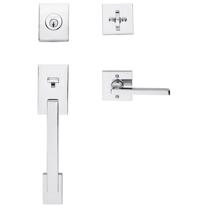 Baldwin Reserve La Jolla Handleset in Polished Chrome