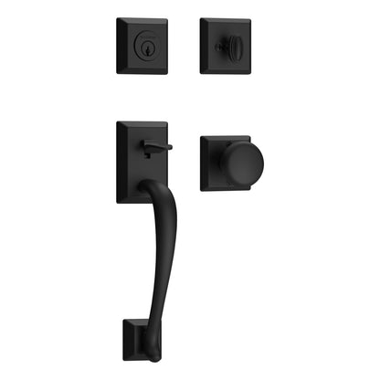 Baldwin Reserve Napa Handleset in Satin Black