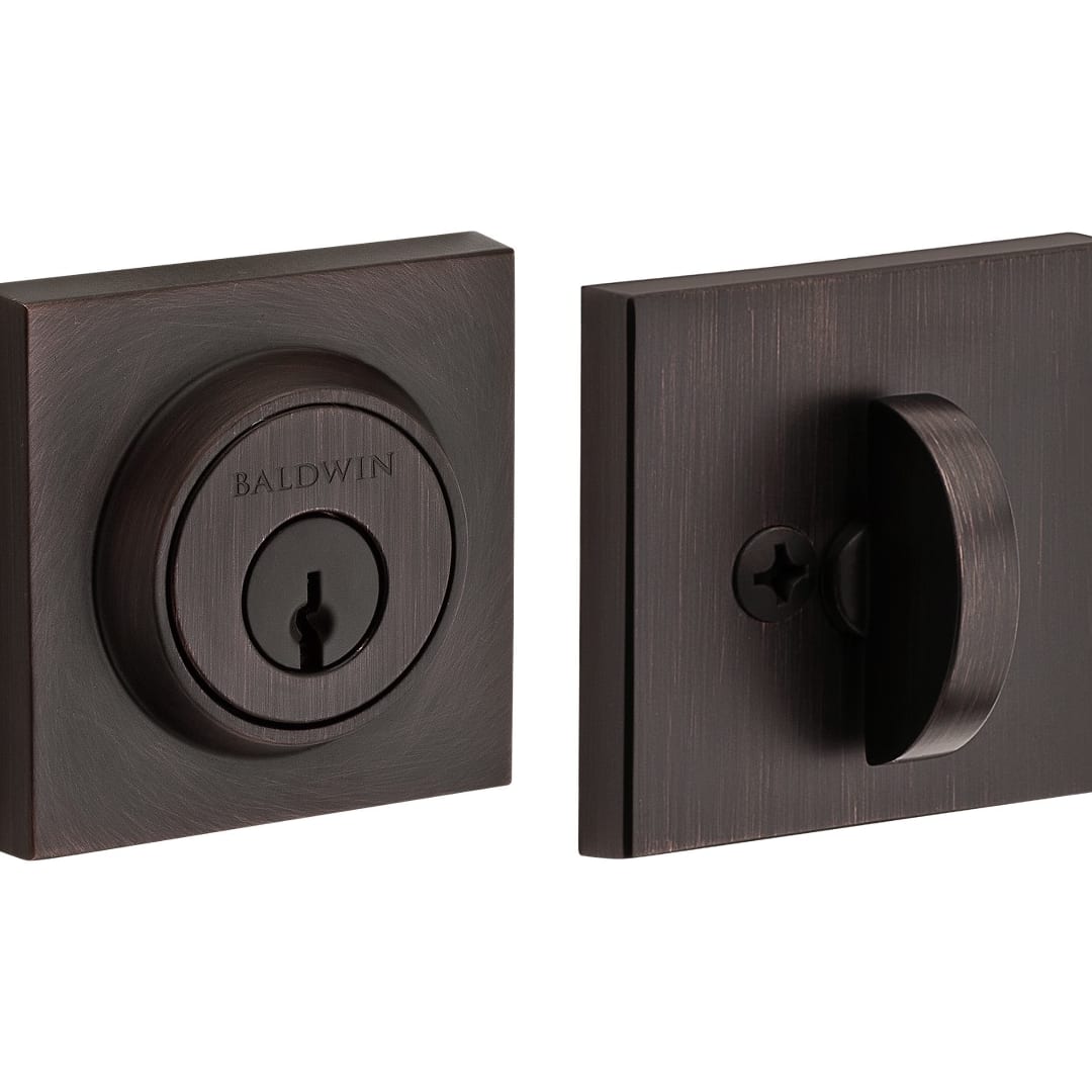 Baldwin Reserve Contemporary Square Deadbolt