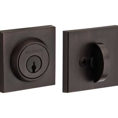 Baldwin Reserve Contemporary Square Deadbolt