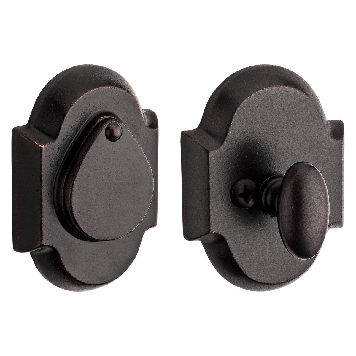 Baldwin Reserve Rustic Arch Deadbolt - finish 481