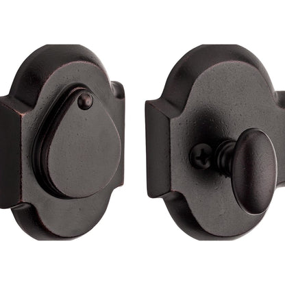 Baldwin Reserve Rustic Arch Deadbolt
