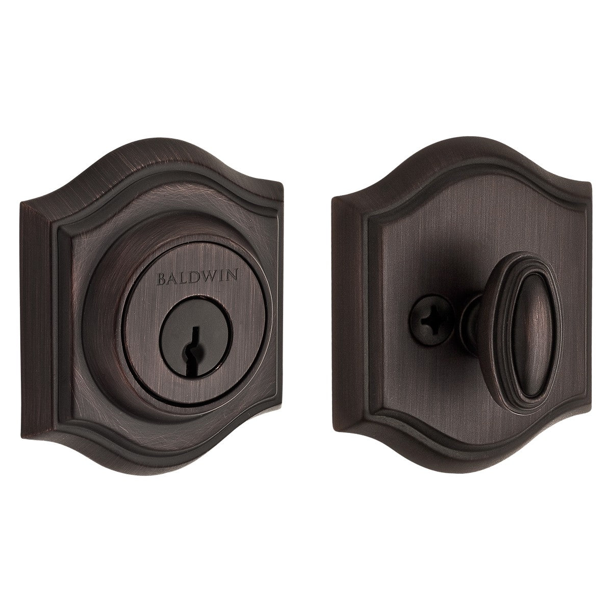Baldwin Reserve Traditional Arch Deadbolt - finish 112