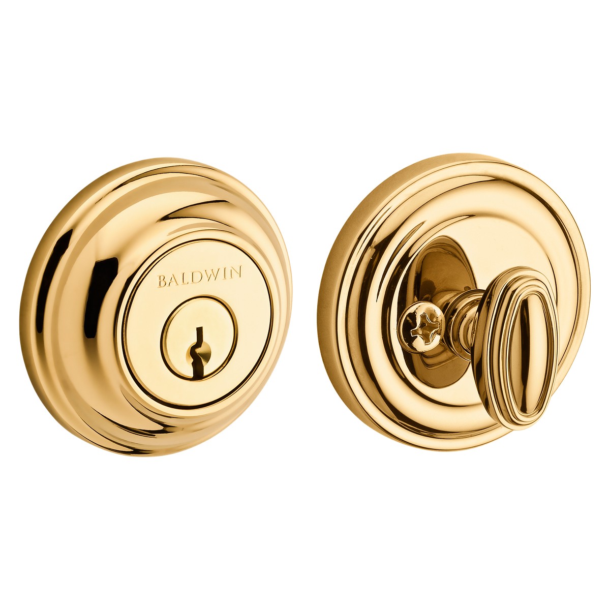Baldwin Reserve Traditional Round Deadbolt - finish 003