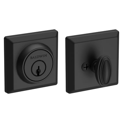 Baldwin Reserve Traditional Square Deadbolt - finish 190