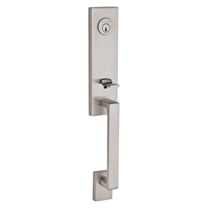 Baldwin Reserve Seattle Handleset in Satin Nickel