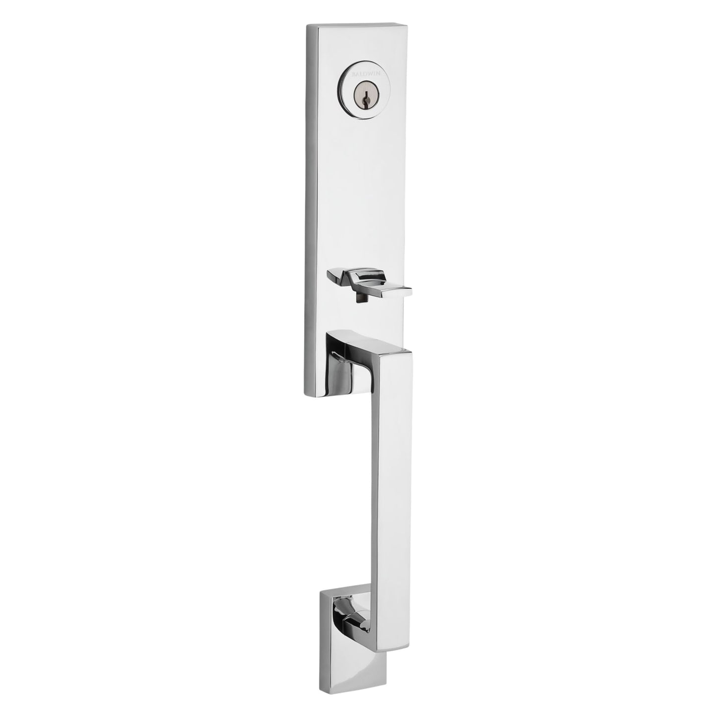 Baldwin Reserve Seattle Handleset in Polished Chrome