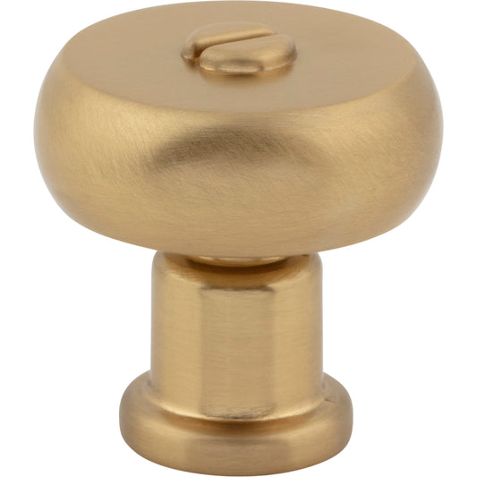 Atlas Everitt Round Knob - Brushed Nickel