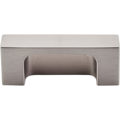 Top Knobs Modern Metro Finger Pull - 2" CTC - Aluminum