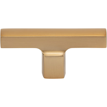 Atlas Reeves Bar Knob - Brushed Nickel