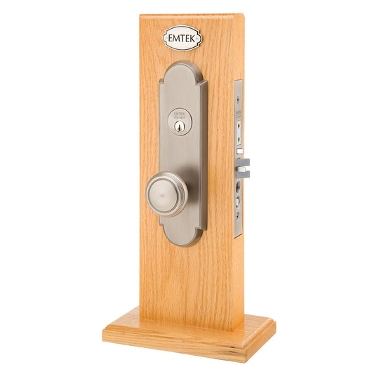 Charleston Knob-by-Knob / Lever-by-Lever Mortise Entry Set – Pewter