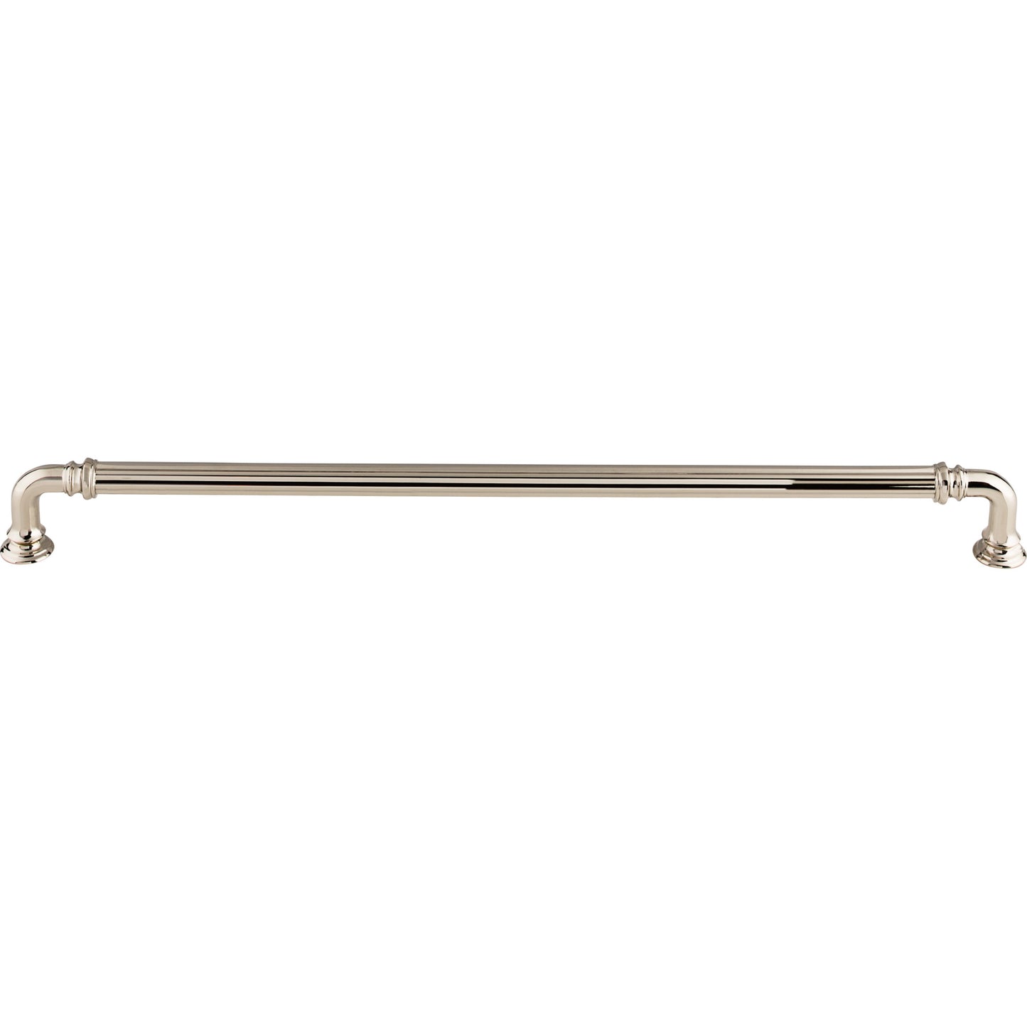 Reeded 12" Center to Center Bar Pull