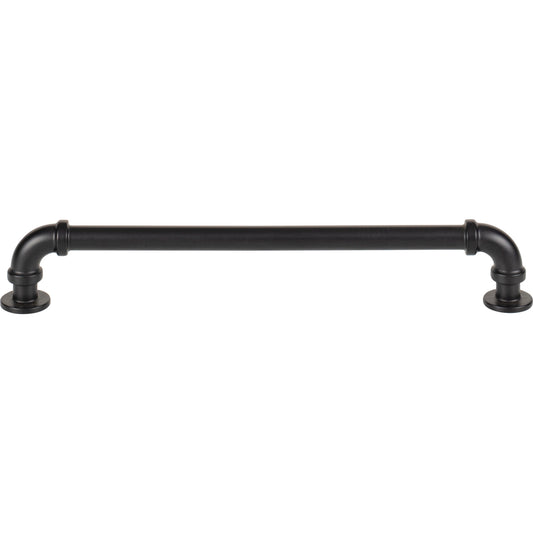 Atlas Steam Punk 7 9/16" Center to Center Bar Pull (369) - Matte Black