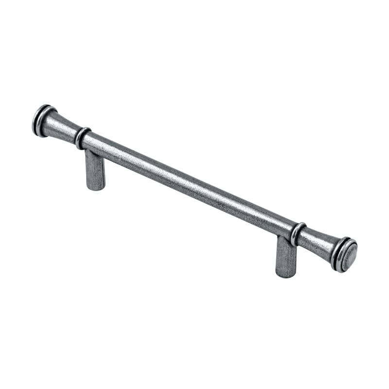 Ashley Norton Durham Pewter Cabinet Pull - 5 1/16" CTC - Pewter
