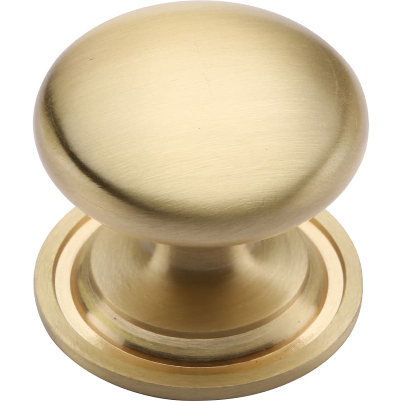 Round Cabinet Knob on Rose