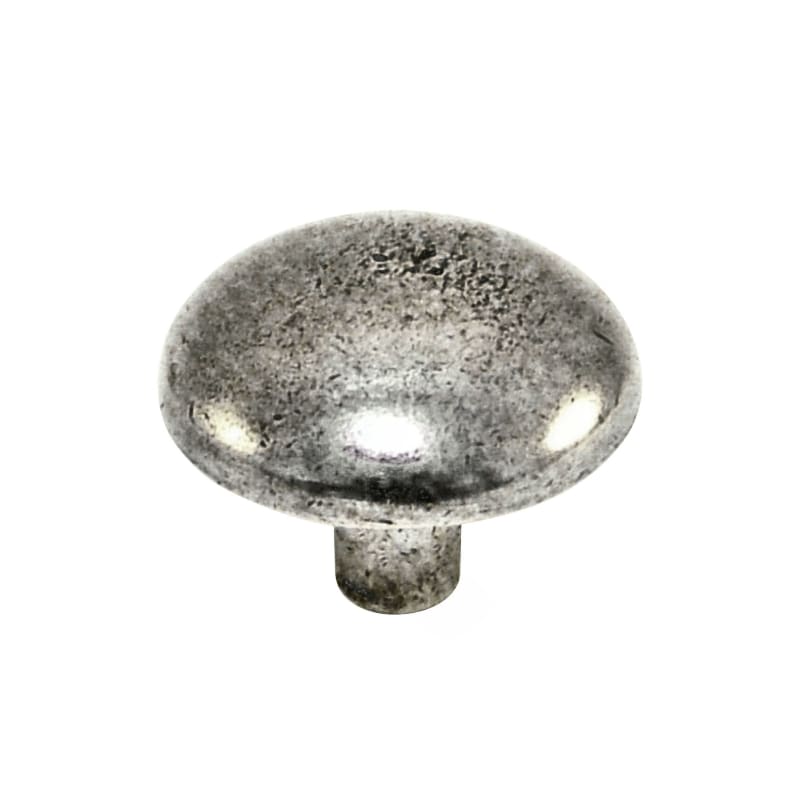 Round Pewter Cabinet Knob