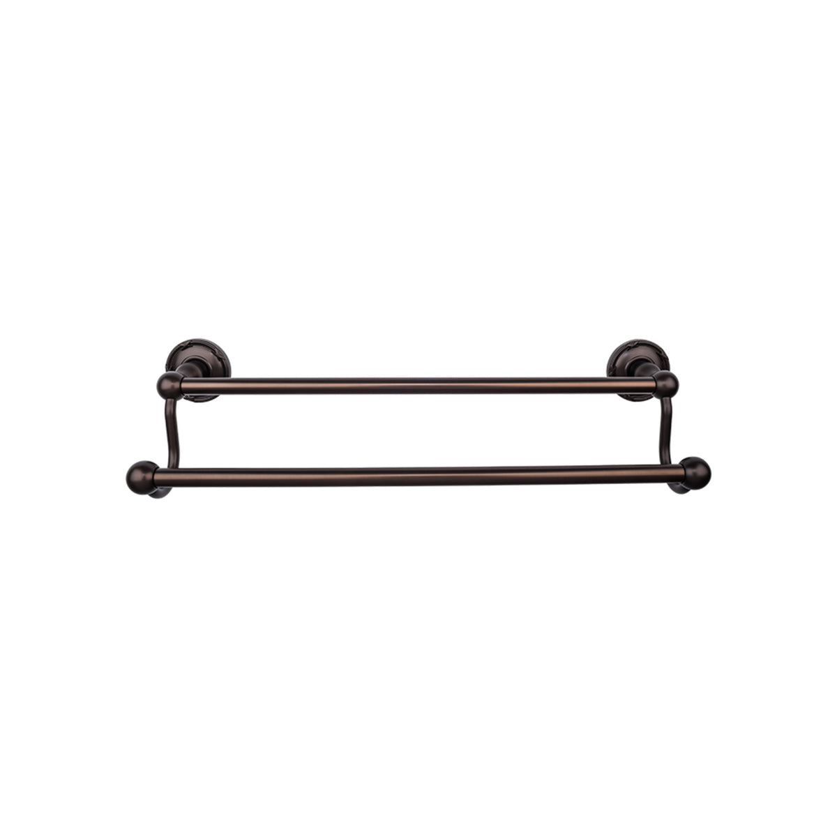 Top Knobs Edwardian Bath Double Wall Mounted Towel Bar