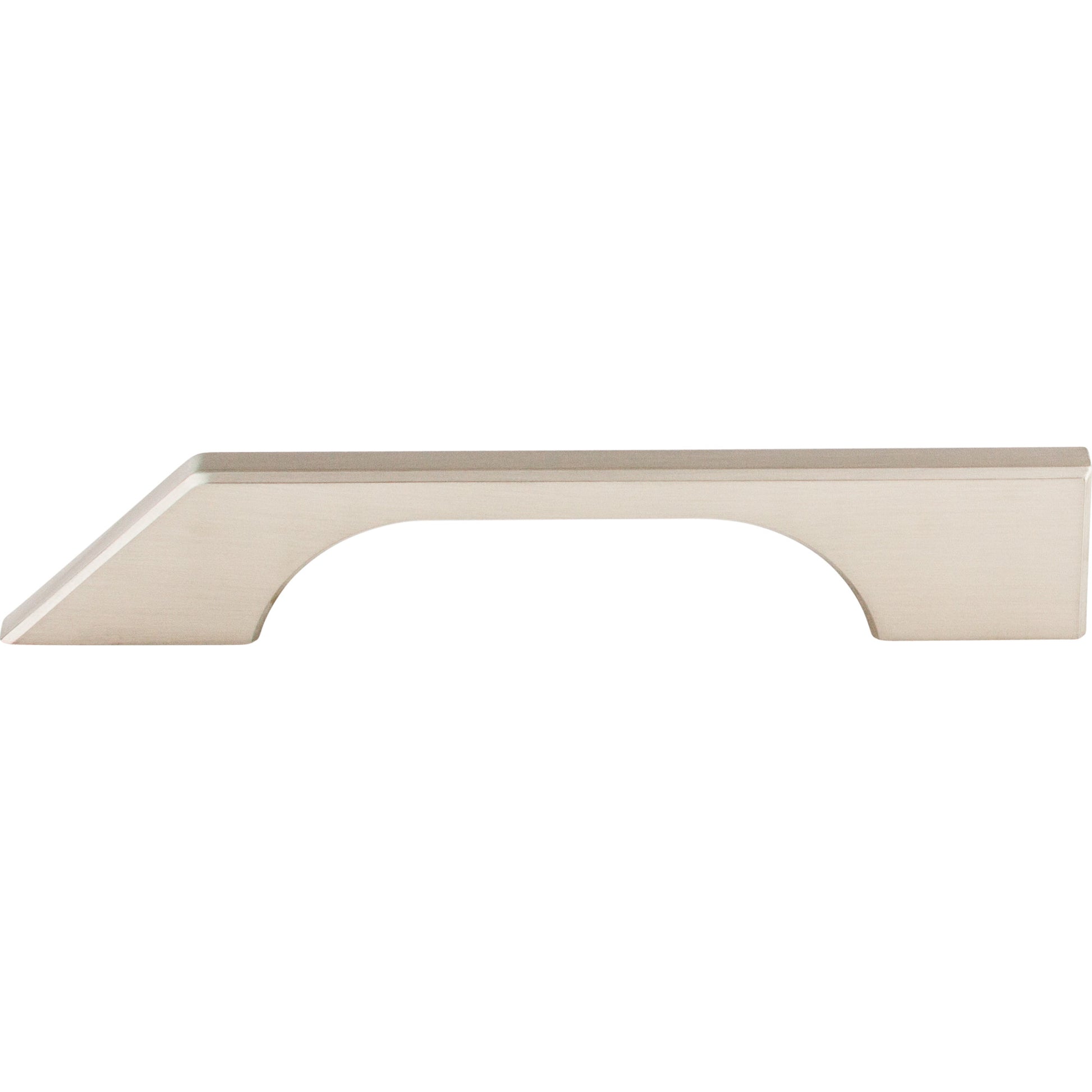Top Knobs Tapered 5" Center to Center Bar Pull - Brushed Satin Nickel