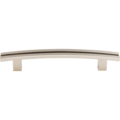 Top Knobs Inset Rail Bar Pull - Brushed Satin Nickel