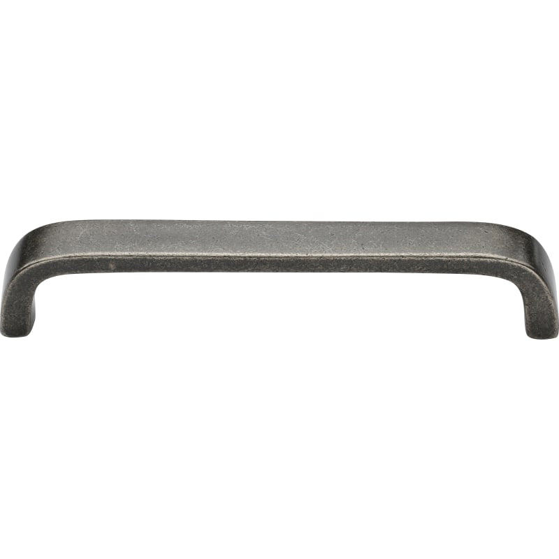 Ashley Norton Modern Wide Arc Cabinet Pull - 8" CTC - White Medium