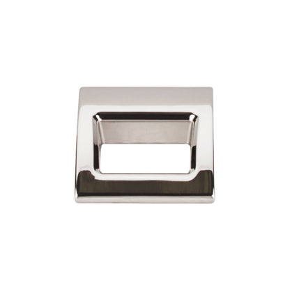 Top Knobs Tango  Center To Center Finger Pull - 1 1/8" - Brushed Satin Nickel
