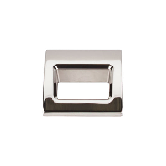 Top Knobs Tango  Center To Center Finger Pull - 1 1/8" - Brushed Satin Nickel