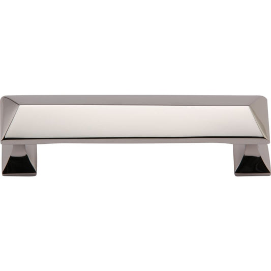 Ashley Norton Anvil Cabinet Pull - 3 3/4" CTC - Polished Nickel