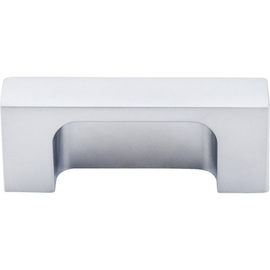 Top Knobs Modern Metro 2" Center to Center Finger Pull - Aluminum