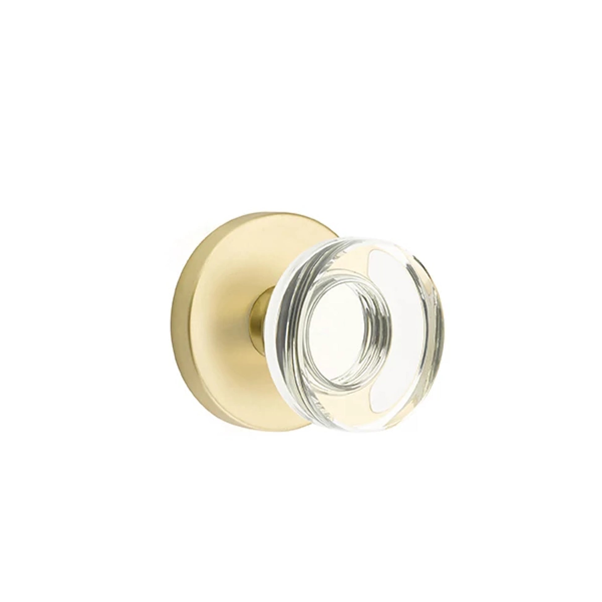 Modern Disc Glass Knob
