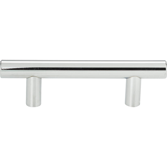 Atlas Linea Rail 3" Center to Center Bar Pull (A822) - Polished Chrome