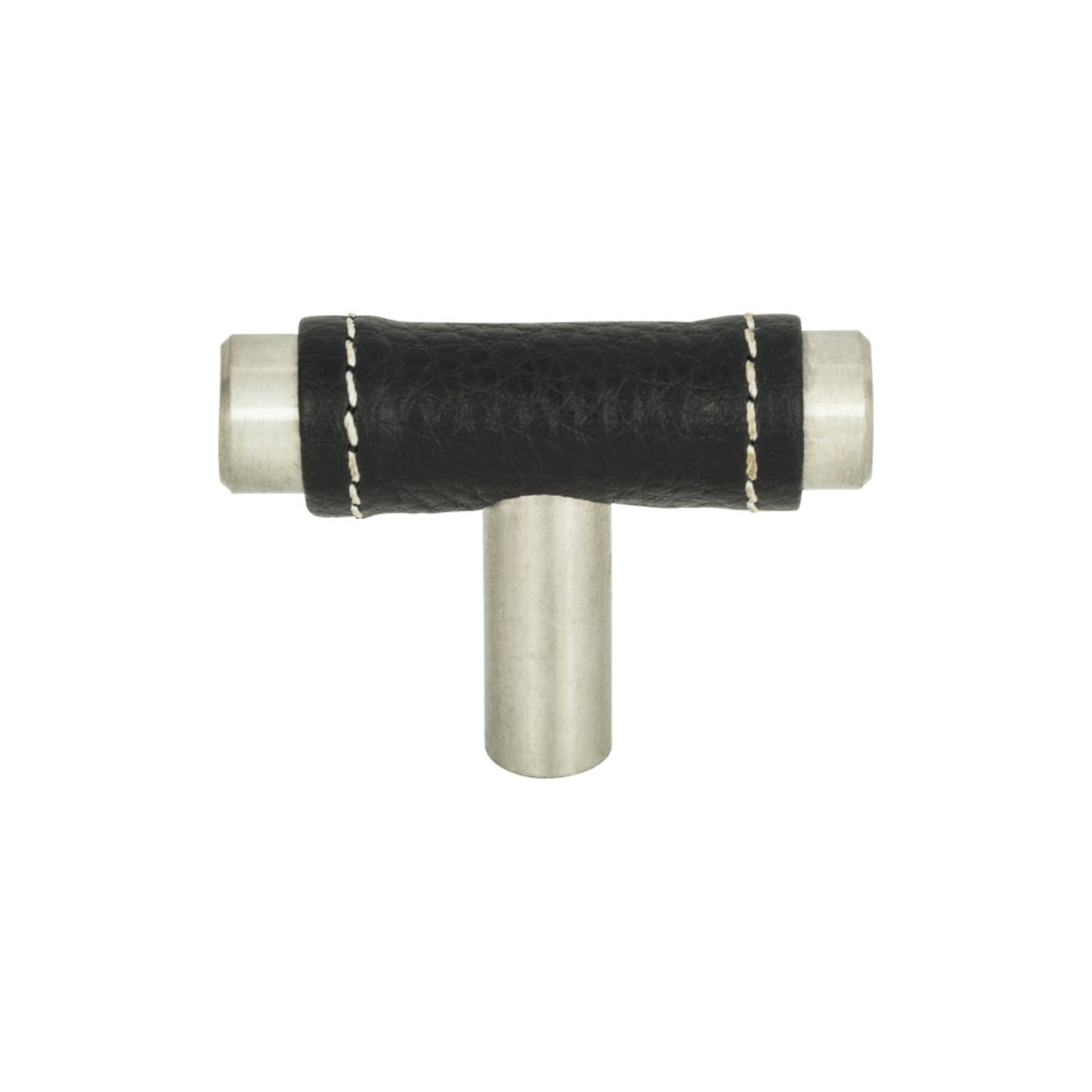 Atlas Zanzibar 1 7/8" Length Geometric Knob (288-BL) - Brushed Nickel